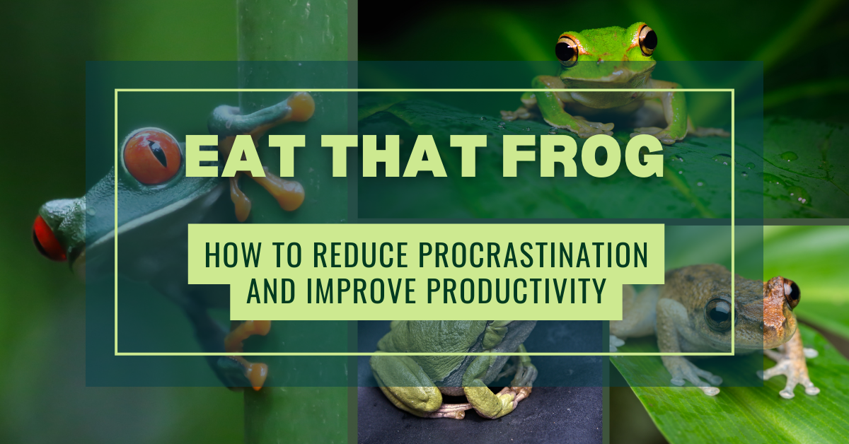 Eat That Frog!: 21 Great Ways to Stop Procrastinating and Get More Done in Less Time