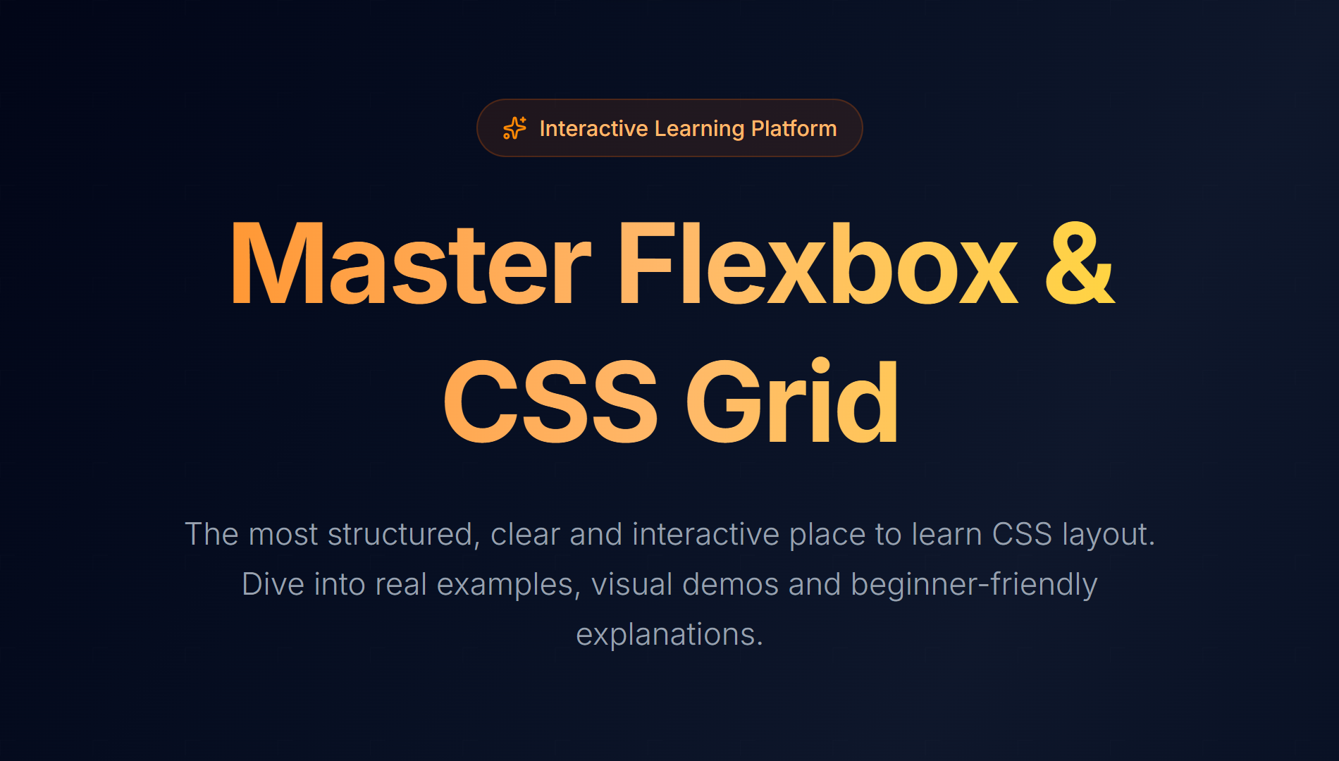 CSS Flexbox & Grid
